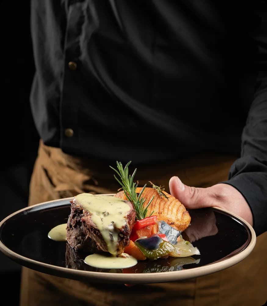 Escena de centro de mesa editorial