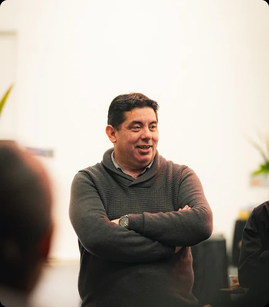 Primer plano de textura textil