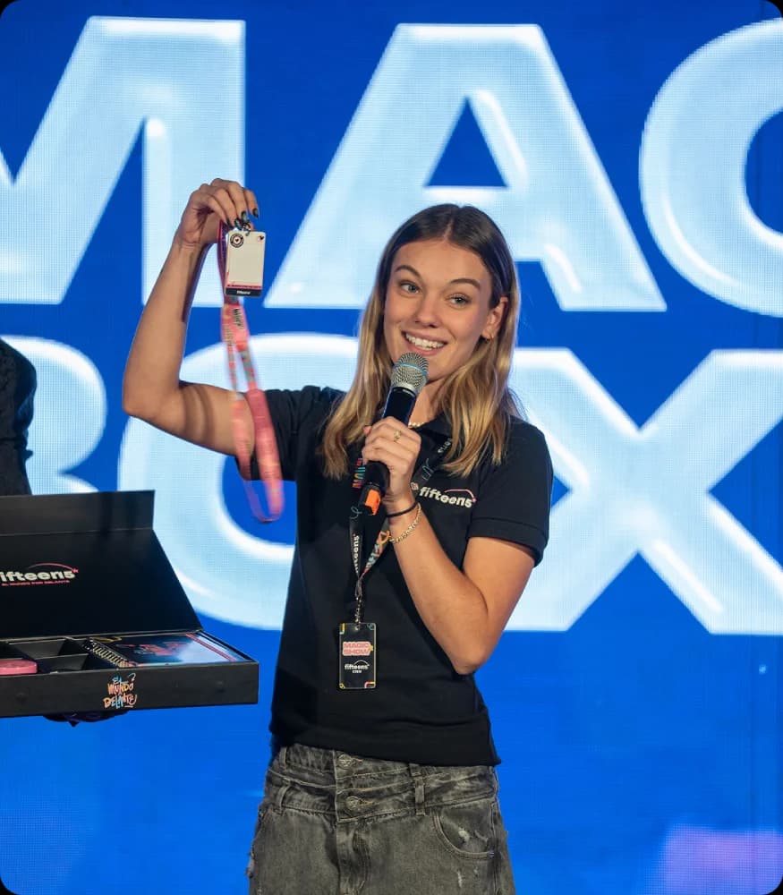 Detalle de etiqueta y envase Fifteens