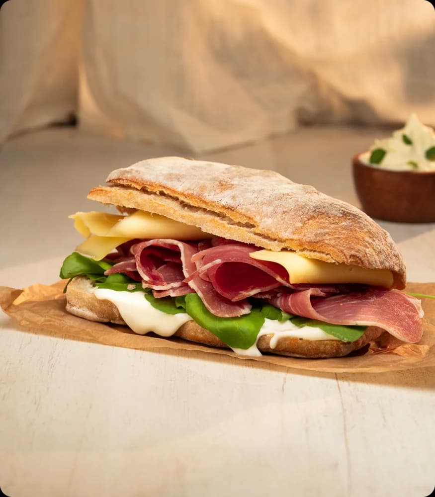 Tabla de picada lista para servir